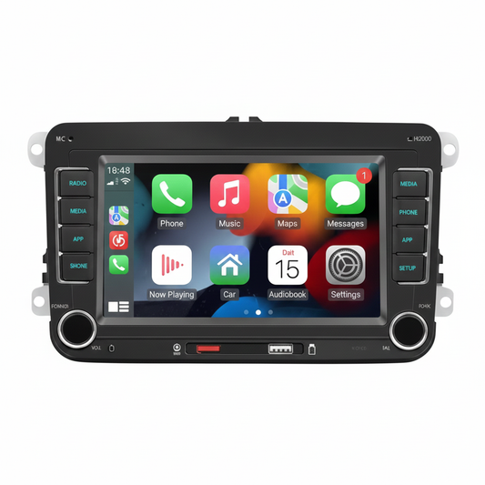 Autoradio Android 7" Carplay pour VW Jetta Passat Golf Polo